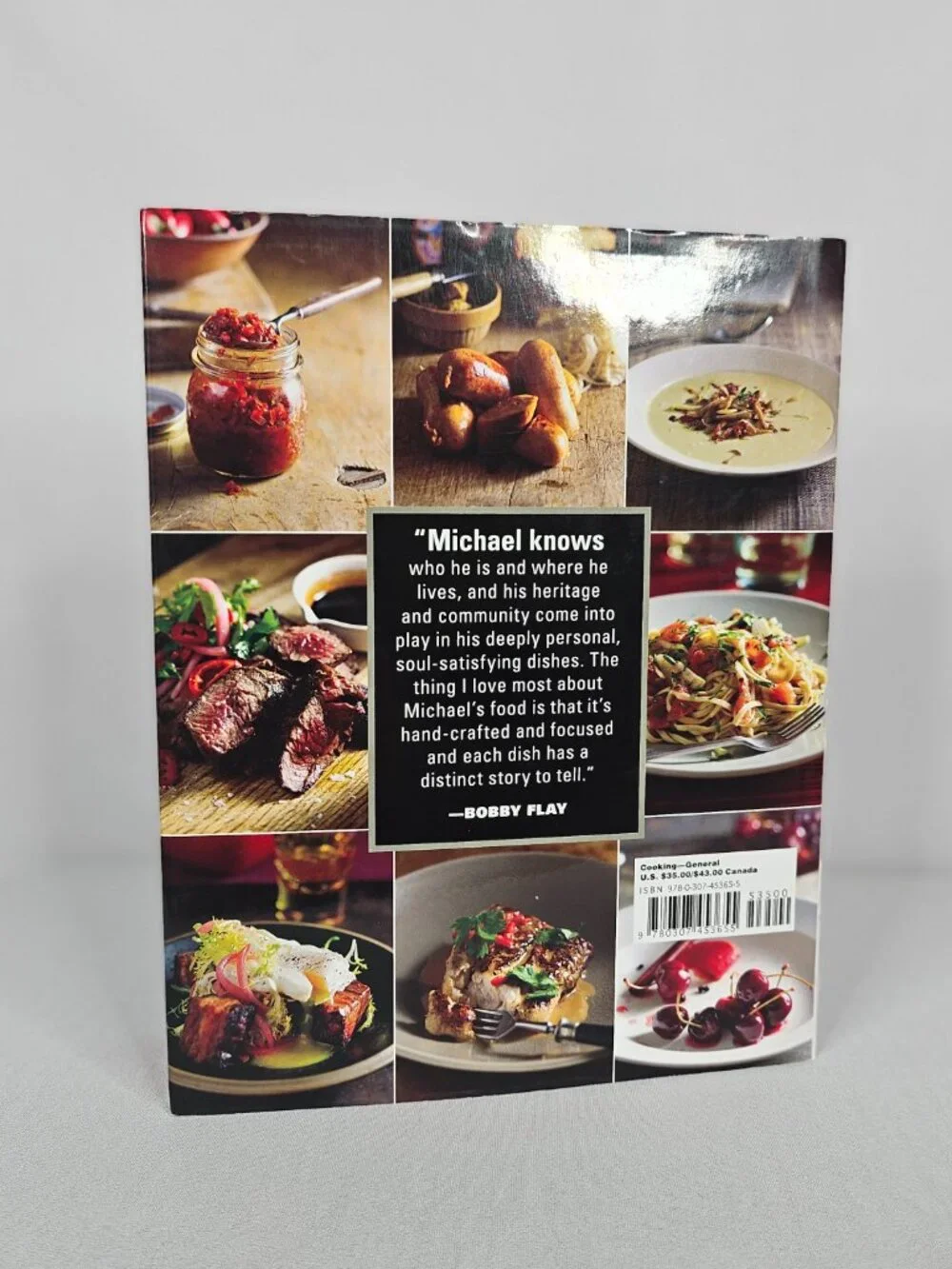 Signed Michael Symon Cookbook | Live to Cook | Autographed Hardcover
